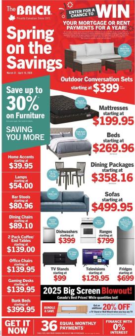 the-brick - The Brick Flyer Valid from 2026-03-31 to 2026-04-16