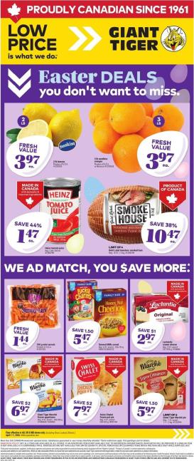 giant-tiger - Giant Tiger Flyer Valid From 2026-04-01 to 2026-04-07