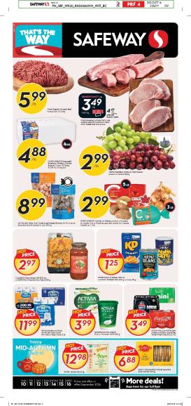 safeway - New Safeway Flyer for This Week – 2026-09-10 to 2026-09-16