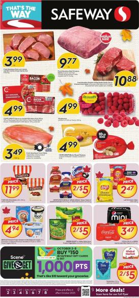 safeway - Safeway flyer valid from 10-02 - 10-08