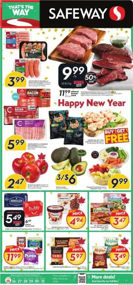 safeway - Safeway Flyer Valid From 12-25 to 12-31