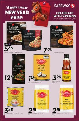 safeway - Safeway - Seasonal Flyer Valid From 01-22 to 02-18