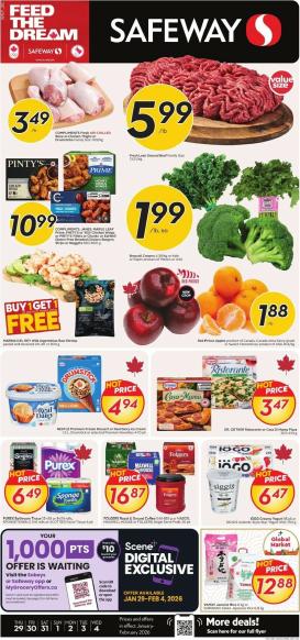 safeway - Safeway Flyer Valid From 01-29 to 02-04