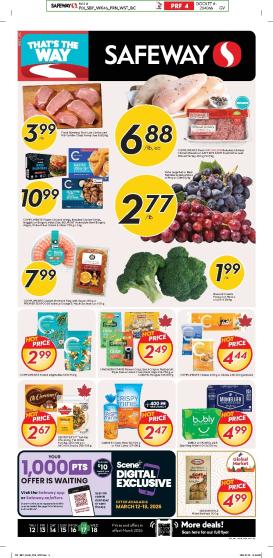 safeway - Safeway Flyer Valid From 2026-03-12 to 2026-03-18