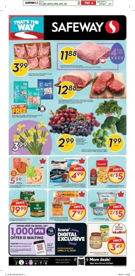 safeway - Safeway Flyer Valid From 2026-04-02 to 2026-04-08