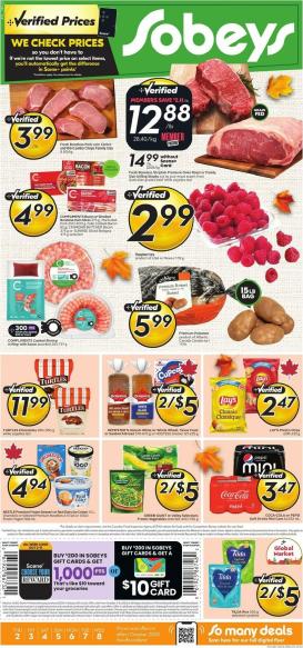 sobeys - Sobeys flyer valid from 10-02 - 10-08