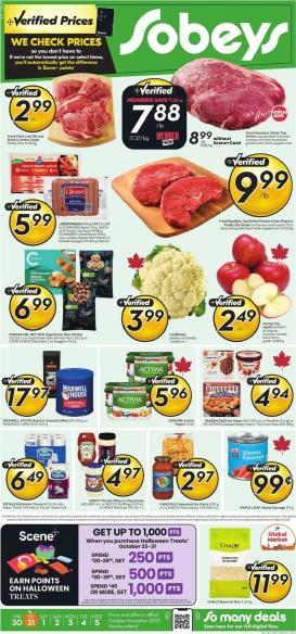 sobeys - Sobeys Flyer Valid From 10-30 to 11-05