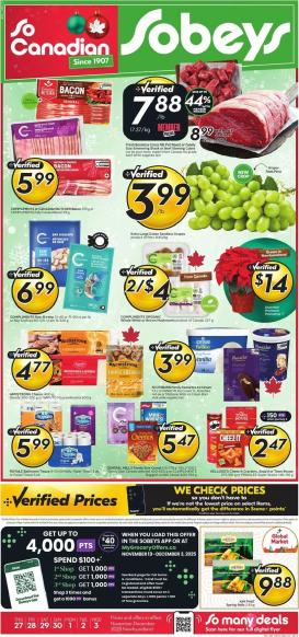 sobeys - Sobeys Flyer Valid From 11-27 to 12-03