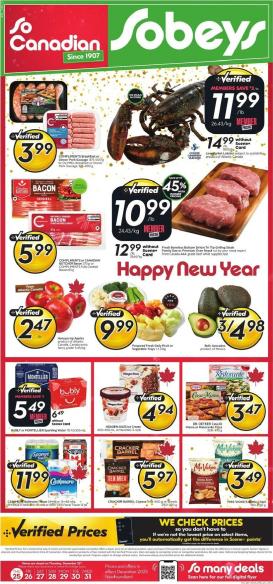 sobeys - Sobeys Flyer Valid From 12-25 to 12-31