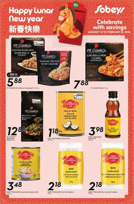 sobeys - Sobeys - Lunar New Year Flyer Valid From 01-22 to 02-18