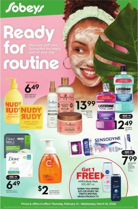 sobeys - Sobeys - Health & Beauty Flyer Valid From 2026-02-12 to 2026-03-18