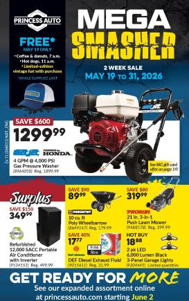 princess-auto - New Princess Auto Flyer for This Week – 2026-05-19 to 2026-05-31