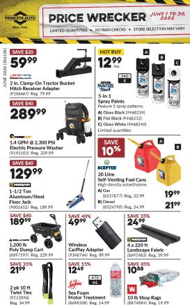 princess-auto - Princess Auto - Price Wrecker Flyer Valid from 2026-06-01 to 2026-06-30