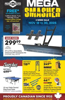 princess-auto - Princess Auto Flyer Valid From 11-18 to 11-30