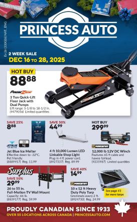 princess-auto - Princess Auto Flyer Valid From 12-16 to 12-28