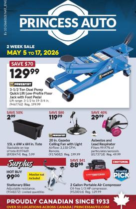 princess-auto - New Princess Auto Flyer for This Week – 2026-05-05 to 2026-05-17