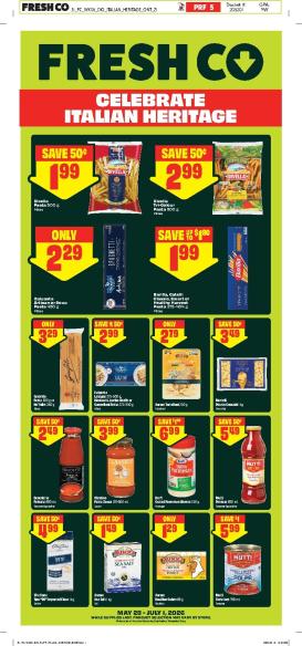 freshco - New Freshco - Italian Heritage Flyer for This Week – 2026-05-28 to 2026-07-01
