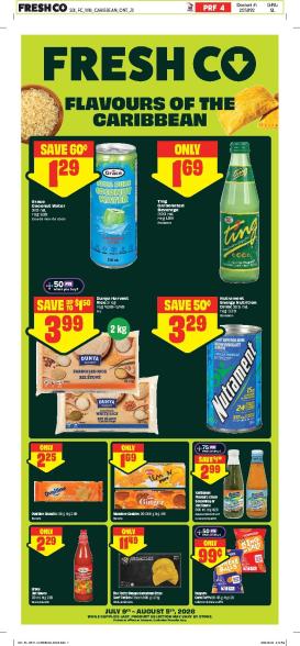 freshco - New Freshco - Flavours of the Caribbean Flyer for This Week – 2026-07-09 to 2026-08-05