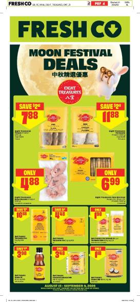 freshco - Freshco - Special Promotion Flyer Valid from 2026-08-13 to 2026-09-09