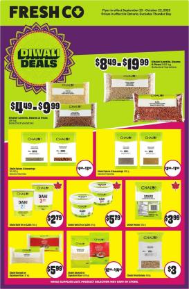 freshco - Freshco - Diwali Deals flyer valid from 09-25 - 10-22