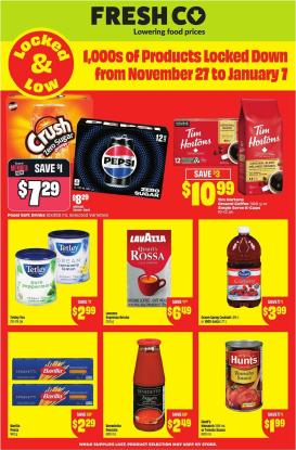 freshco - Freshco - Locked & Low Flyer Valid From 11-27 to 01-07