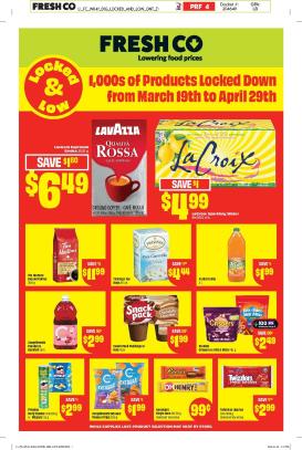 freshco - Freshco - Locked & Low Flyer Valid From 2026-03-19 to 2026-04-29