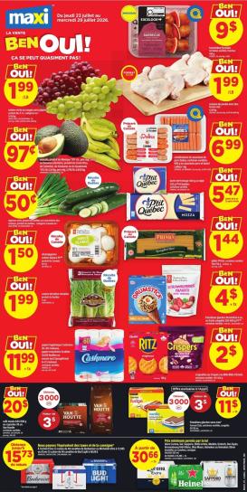 maxi - New Maxi - Weekly Flyer - Valid Thursday, July 23 - Wednesday, July 29 Flyer for This Week – 2026-07-23 to 2026-07-30
