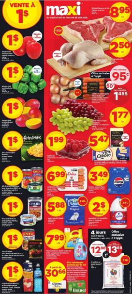 maxi - New Maxi Flyer for This Week – 2026-08-20 to 2026-08-26