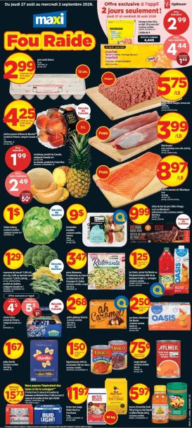 maxi - New Maxi Flyer for This Week – 2026-08-27 to 2026-09-02