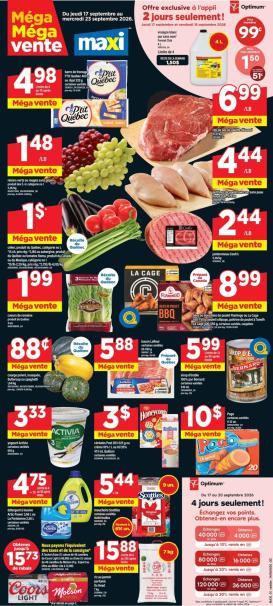maxi - New Maxi Flyer for This Week – 2026-09-17 to 2026-09-23
