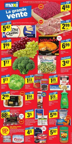 maxi - Maxi Flyer Valid From 2026-03-12 to 2026-03-18