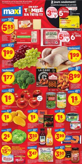 maxi - New Maxi Flyer for This Week – 2026-04-23 to 2026-04-29