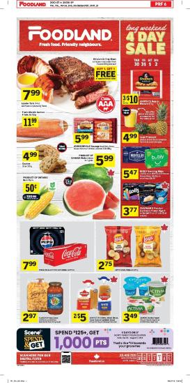 foodland - New Foodland Flyer for This Week – 2026-07-30 to 2026-08-05