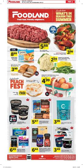 foodland - New Foodland Flyer for This Week – 2026-08-06 to 2026-08-12