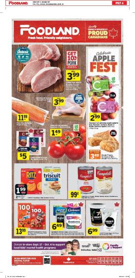 foodland - New Foodland Flyer for This Week – 2026-09-24 to 2026-09-30