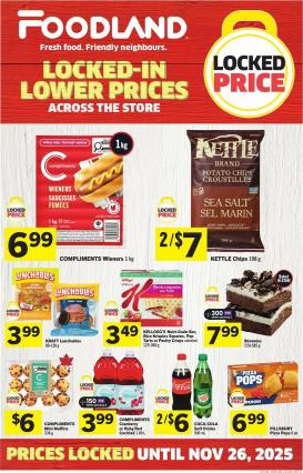 foodland - Foodland - Locked Price Flyer Valid From 10-23 to 11-26