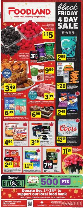 foodland - Foodland Flyer Valid From 11-27 to 12-03