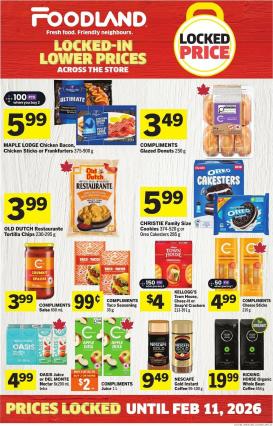 foodland - Foodland - Locked Price Flyer Valid From 01-01 to 02-11