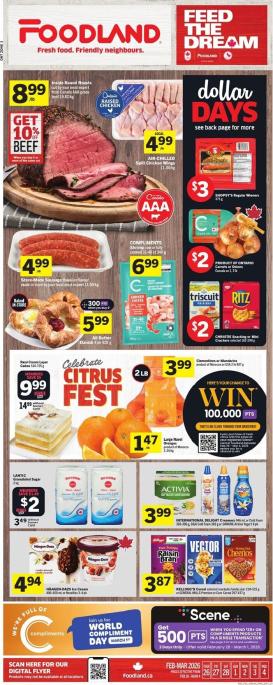 foodland - Foodland Flyer Valid From 2026-02-26 to 2026-03-04