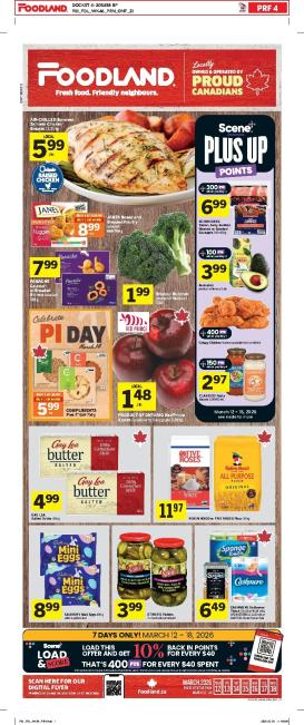 foodland - Foodland Flyer Valid From 2026-03-12 to 2026-03-18