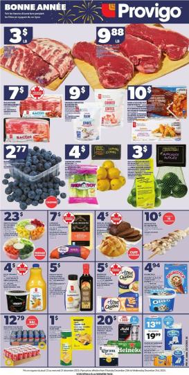 provigo - Provigo Flyer Valid From 12-25 to 12-31