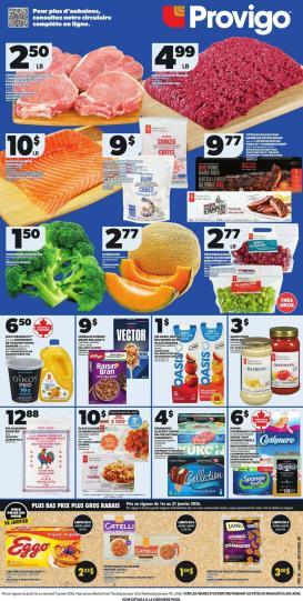 provigo - Provigo Flyer Valid From 01-01 to 01-07