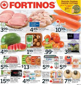 fortinos - New Fortinos Flyer for This Week – 2026-08-06 to 2026-08-12