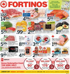 fortinos - New Fortinos Flyer for This Week – 2026-09-03 to 2026-09-09