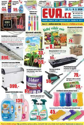 eva-cz - Aktuální leták EVA.cz od 21.01. do 09.02.