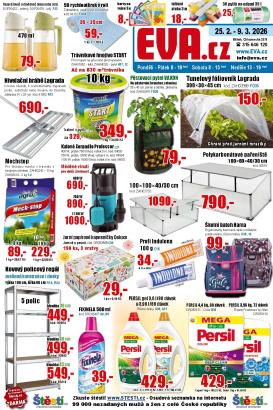 eva-cz - EVA.cz leták platný od středy 25.02.2026 do pondělí 09.03.2026