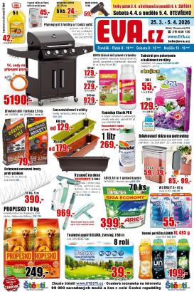eva-cz - EVA.cz leták platný od středy 25.03.2026 do neděle 05.04.2026
