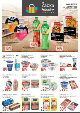zabka - Aktuální leták Žabka od 31.12. do 13.01.