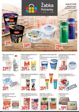 zabka - Žabka leták platný od středy 25.03.2026 do úterý 07.04.2026