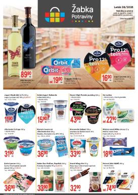 zabka - Aktuální Žabka leták platný od středy 08.04.2026 do úterý 21.04.2026